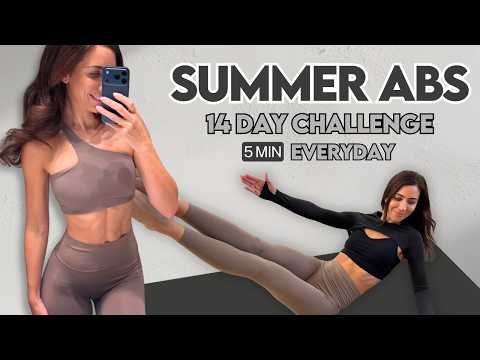 Lilly Sabri 5 Min Summer Abs Pilates Everyday Workout thumbnail