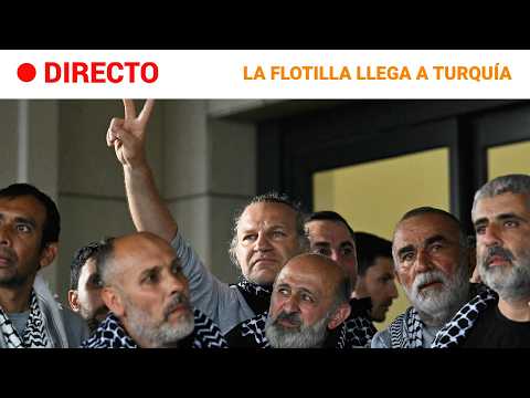 DIRECTO | LLEGAN a TURQUÍA los ACTIVISTAS de la FLOTILLA arrestados en ISRAEL | RTVE thumbnail