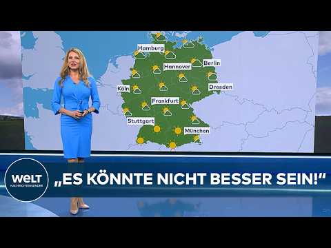 WETTER IN DEUTSCHLAND: „Es wird richtig schön!“ ☀️ Pfingsten bringt Sonne und Wärme thumbnail
