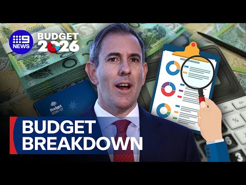 BUDGET 2026: The Budget Breakdown | 9 News Australia thumbnail