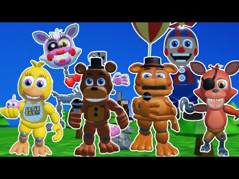 Playing THE BEST FNAF Fighting Game on Roblox! | FNAF War | Roblox thumbnail