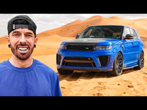 DRIVING TO THE DESERT IN A WRECKED RANGE ROVER I REBUILT thumbnail