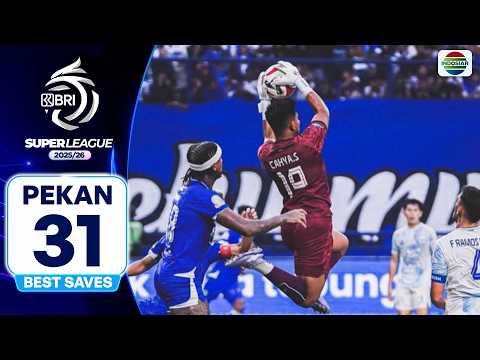 Best Saves BRI Super League 2025/26 Pekan 31 thumbnail