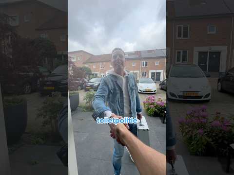 Wat kwam deze man opeens doen aan de deur 😅… thumbnail
