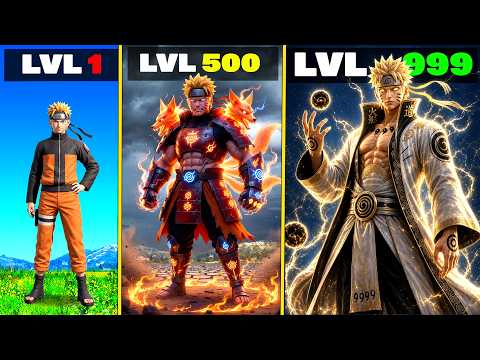 Level 1 NARUTO to Level 1,000,000,000 in GTA 5 thumbnail