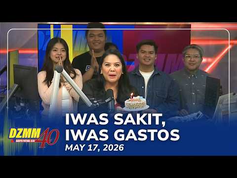 Iwas Sakit, Iwas Gastos | DZMM Teleradyo (17 May 2026) thumbnail