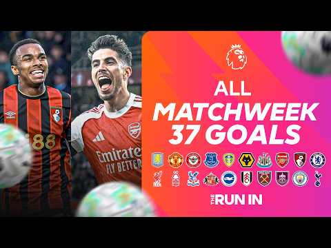EVERY SINGLE GOAL from Matchweek 37! 🔥 | Premier League Highlights thumbnail