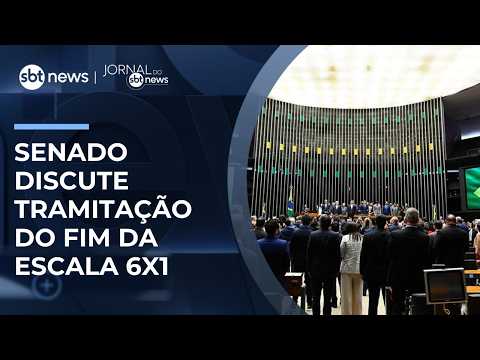 Governo espera votação da PEC 6x1 antes do recesso | #JornaldoSBTNews thumbnail