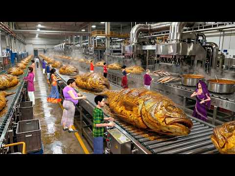 Inside the Fish Factory Ready to Eat Fish Curry Hindi Kahani Moral Stories thumbnail
