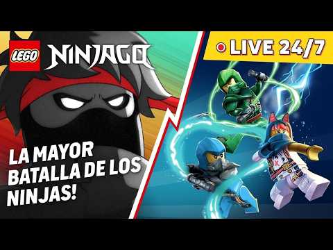 ? EN VIVO 24/7 | LEGO NINJAGO: El Ascenso de los Dragones Temporada 3 y Destino Monstruoso ? thumbnail