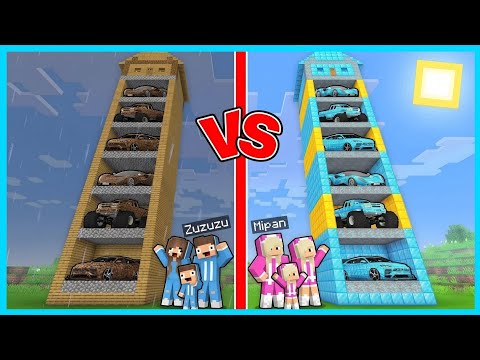MIPAN & ZUZUZU MASUK KE DALAM TOWER MOBIL MISKIN VS KAYA DI MINECRAFT! thumbnail