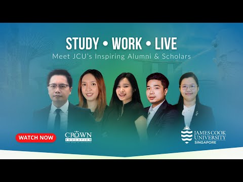 ❝STUDY • WORK • LIVE | Meet JCU’s Inspiring Alumni & Scholars❞ thumbnail
