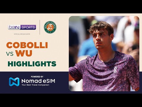 Flavio Cobolli vs Yibing Wu | Roland-Garros 2026 | Match Highlights thumbnail