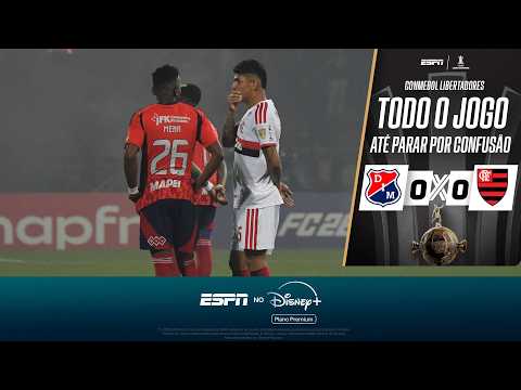 IND. MEDELLÍN X FLAMENGO CANCELADO: O QUE TIVEMOS DE JOGO ATÉ CANCELAMENTO POR FALTA DE SEGURANÇA thumbnail