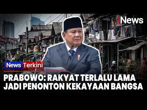 Pidato Berapi-api Prabowo: Rakyat Terlalu Lama Jadi Penonton Kekayaan Bangsa | BREAKING NEWS thumbnail