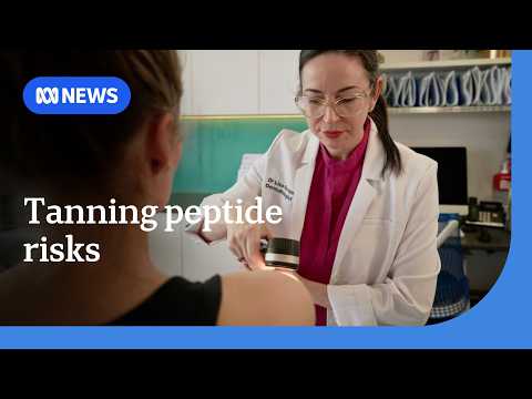 Unregulated peptide melanotan-II seen to increase risk of abnormal moles | ABC NEWS thumbnail