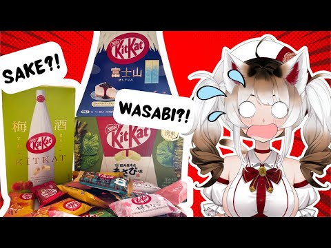 Trying Japanese KitKats but the Flavors Get Weirder!!!! thumbnail