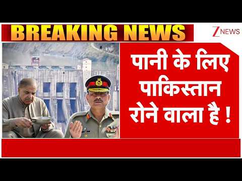Breaking News: पानी के लिए पाकिस्तान रोने वाला है ! | Asim Munir | Pakistan | ZEE News thumbnail