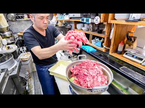 【大阪】神戸牛一頭買い！極肉職人が作る「贅沢すぎる神戸牛うどん」に密着 thumbnail