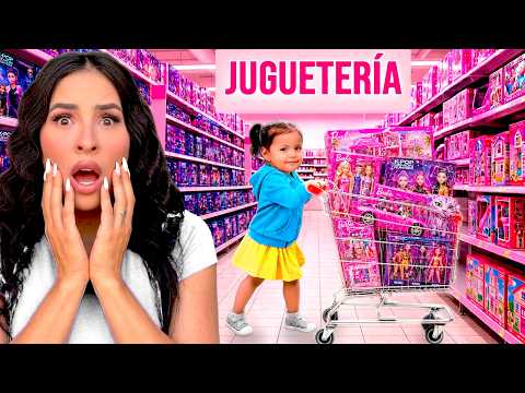 COMPRANDO TODO LO QUE TOCA NASYA EN UNA JUGUETERÍA thumbnail