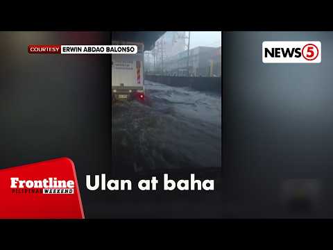 Ilang lugar sa Metro Manila, binaha dahil sa localized thunderstorms | Frontline Weekend thumbnail