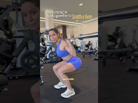 Qual vc faz aí, livre ou Smith? Me conta e compartilha esse vídeo pra descomplicar os treinos por aí thumbnail