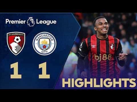 AFC Bournemouth 1 - 1 Manchester City | Premier League 25/26 Highlights thumbnail