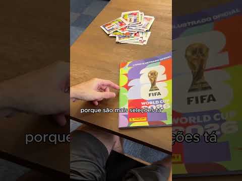 ÁLBUM DE FIGURINHAS DA COPA DO MUNDO 2026! #davyjones thumbnail