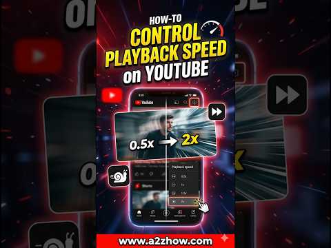 How Do I Change the Playback Speed on a Youtube Video? thumbnail