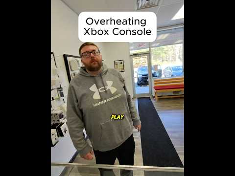 OVERHEATING XBOX CONSOLE!!! #brokenfix #smartphone #problemfix #cellphone #tech #mobilephone thumbnail