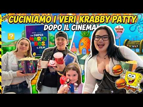 SORPRESA PER LARA E ZOE! Cinema & Crabby Patty di Spongebob 😱🍔/ chiara paradisi thumbnail