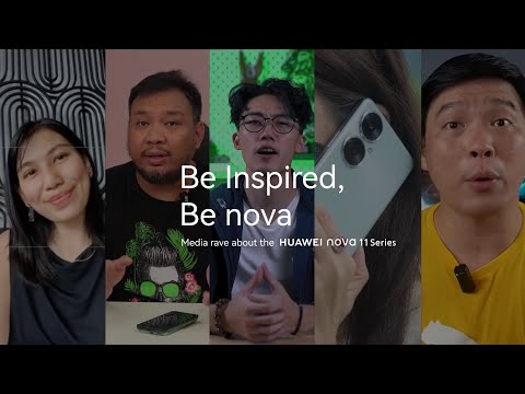 Tech experts review the HUAWEI nova 11 series thumbnail
