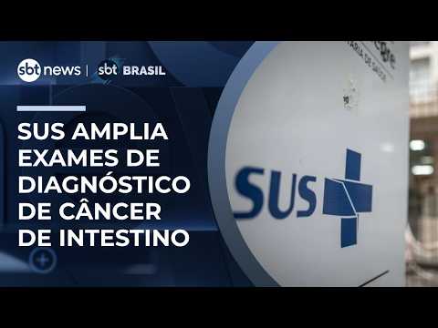 SUS adota novo protocolo de rastreamento contra câncer de intestino; entenda | #SBTBrasil thumbnail
