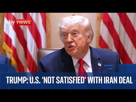 Trump 'not sure' Iran deal should go ahead without Abraham Accords expansion | Full Cabinet meeting thumbnail