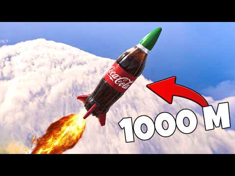 ❄️ ZBUDOWAŁEM Z BUTELKI COLI RAKIETĘ!? | BASEMENT to the SKY thumbnail