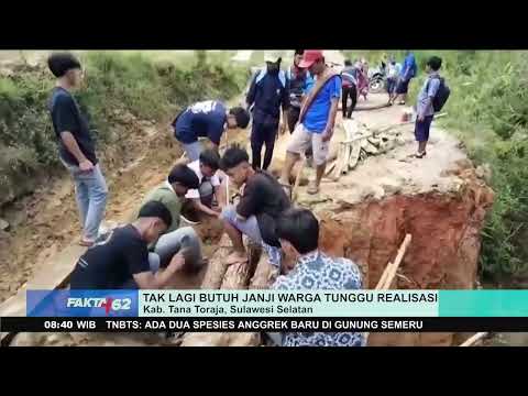 Pelajar di Tana Toraja Gotong Royong Perbaiki Jalan Rusak thumbnail