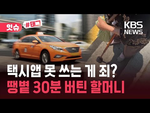 [잇슈#태그] 앱 못 쓰면 택시도 못 타나…길 위에 갇힌 93세 할머니 / KBS 2026.06.01. thumbnail