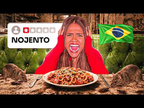 FUI NO PIOR RESTAURANTE DO BRASIL!!! thumbnail