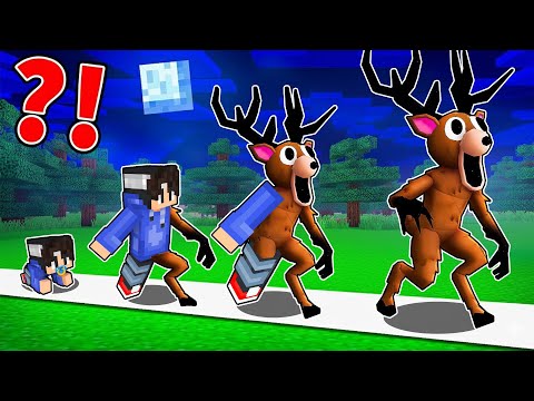 Birth to Deer 99 nights forest in Minecraft thumbnail