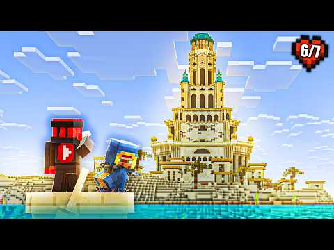 Zbudowałem LATARNIE NA FAROS w Minecraft Hardcore 6/7 thumbnail
