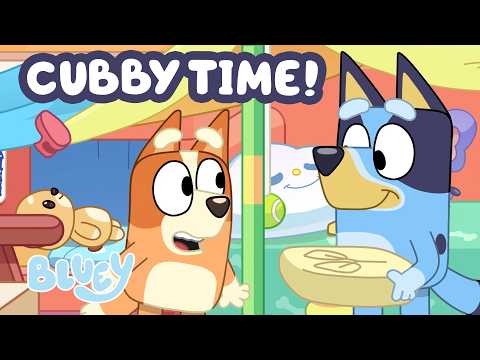 🔴LIVE: Let's Make a Cubby 🧸 💙 | Playtime Indoors + 60 MINUTES Bluey Clips ✨ | Bluey thumbnail