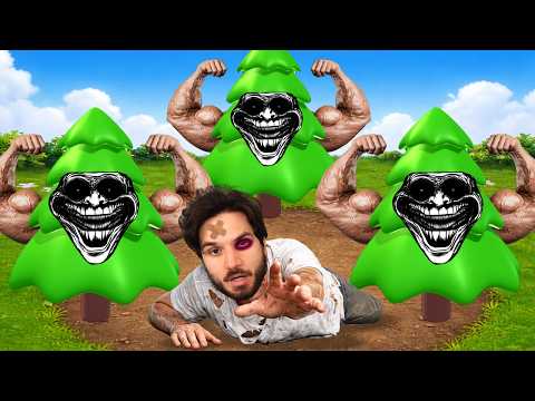 AS ÁRVORES ME ODEIAM, ENTÃO ELAS ME MATARAM 43 VEZES NESSE VÍDEO! thumbnail