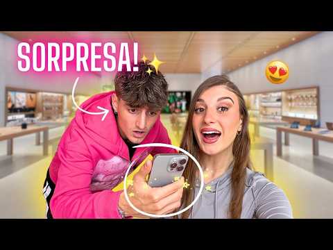 REGALO un IPHONE a mio FRATELLO e lo PERSONALIZZO😱 thumbnail