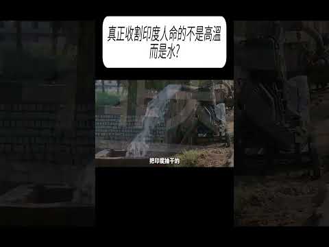 真正收割印度人命的不是高溫，而是水?#科普 #漲知識 thumbnail