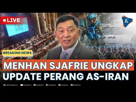 BREAKING NEWS - Menhan Sjafrie Update Perang AS-Iran, Sebut Trump Tunda Serangan ke Teheran thumbnail
