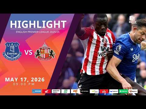 [Highlight] PremierLeague : เอฟเวอร์ตัน vs ซันเดอร์แลนด์ (17-05-69) thumbnail