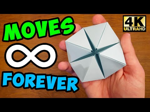 How To Make a Paper MOVING FLEXAHEDRON - Fun & Easy Origami thumbnail