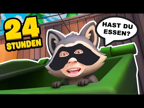 24 Stunden leben als Waschbär! - VR thumbnail