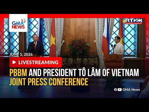 LIVE - President Ferdinand Marcos Jr. and President Tô Lâm of Viet Nam joint... - Replay | GMA News thumbnail