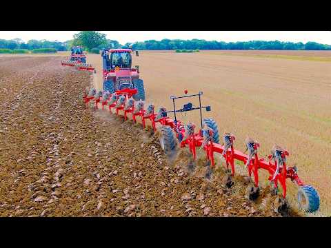 Ploughing XXL | Thurlow Estate Farm's Case IH Quadtrac 580s & Grégoire Besson 14 furrow ploughs thumbnail